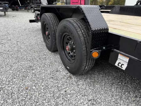 New 2026 PJ Trailers 7X22 EQUIPMENT TRAILER 16K GVWR (MEGA RAMPS) Equipment Trailer