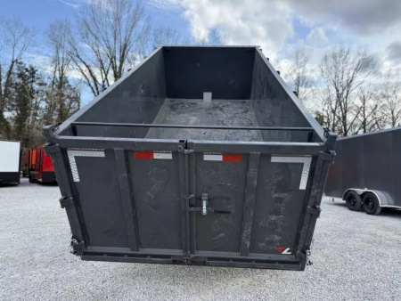 New 2026 Lamar 7x16  (4FT WALLS) DUMP TRAILER 16 GVWR Telescopic Dump