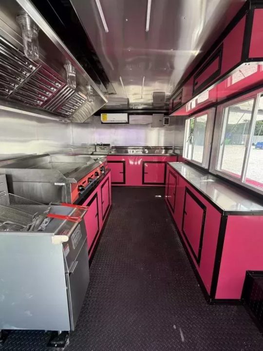 New 2026 Coast 2 Coast 8.5X18 TA CONCESSION TRAILER (FULLY EQUIPPED) BLACKOUT Vending / Concession Trailer