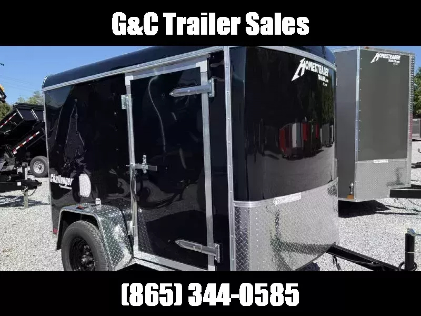 New 2026 Homesteader Trailers 5X8 CS (SWING DOOR) Cargo / Enclosed Trailer