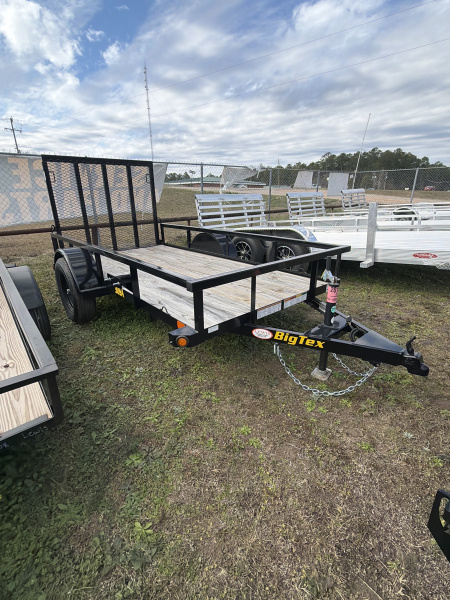 New 2026 Big Tex Trailers 5X10 Single Axle Utility Trailer
