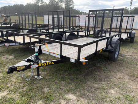 New 2026 Big Tex Trailers 5X10 Single Axle Utility Trailer