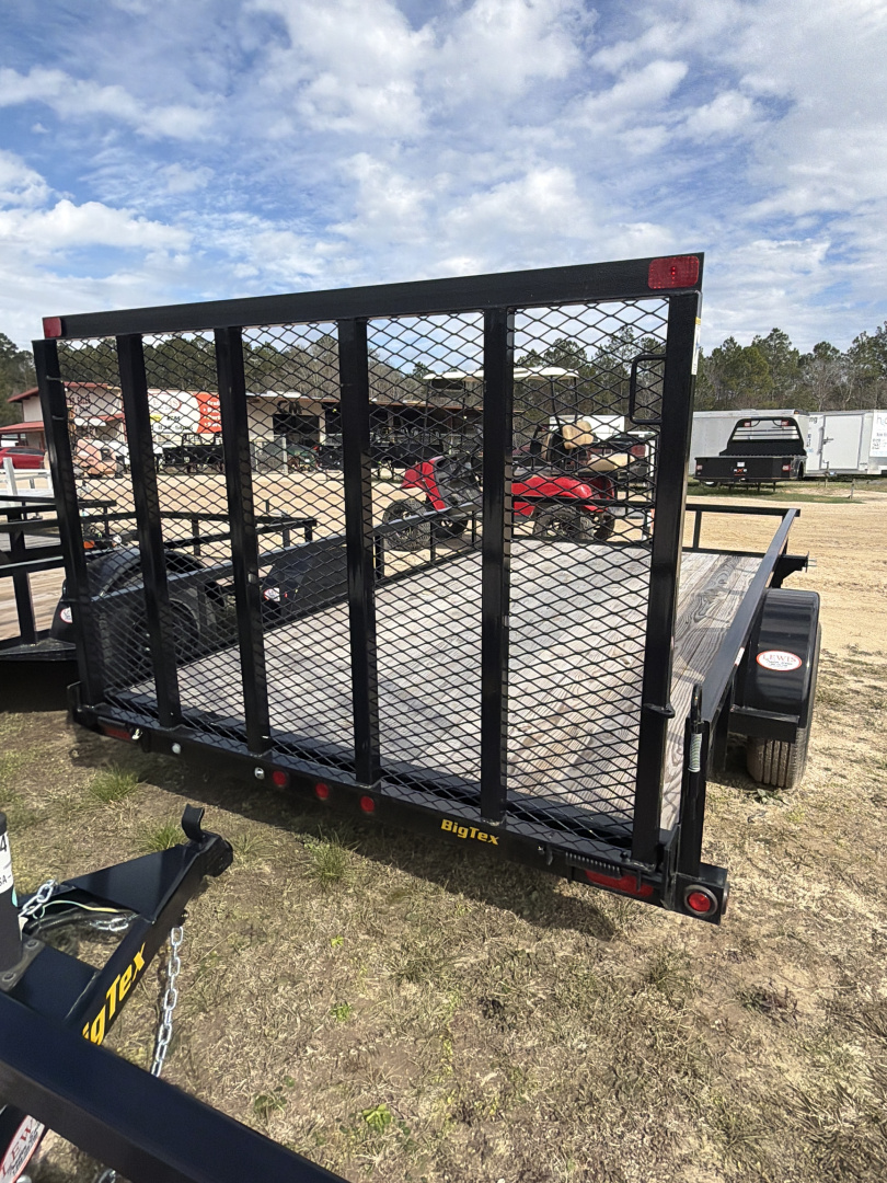New 2026 Big Tex Trailers 77"X12' Single Axle Utility Trailer