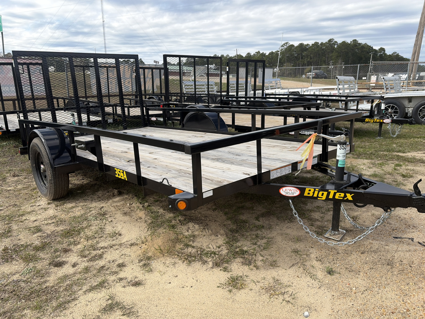 New 2026 Big Tex Trailers 77"X12' Single Axle Utility Trailer