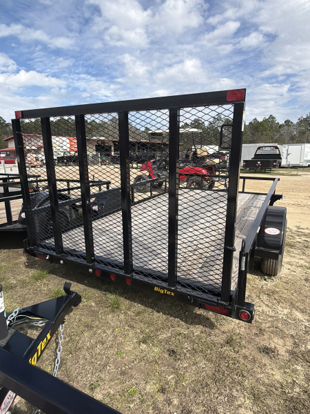 New 2026 Big Tex Trailers 77"X12' Single Axle Utility Trailer