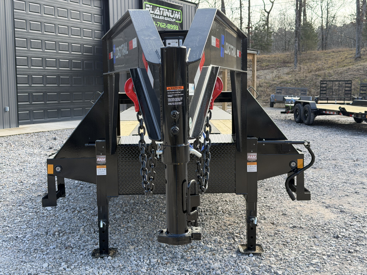 New 2026 Load Trail 102X32 GP TRIPLE 10K AXLES W/ MAX RAMPS 10 PLY TIRES Flatbed Trailer