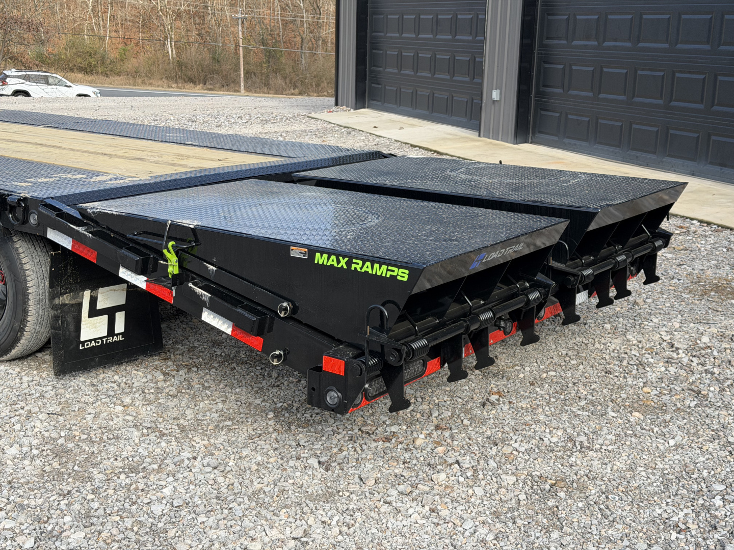 New 2026 Load Trail 102X32 GP TRIPLE 10K AXLES W/ MAX RAMPS 10 PLY TIRES Flatbed Trailer