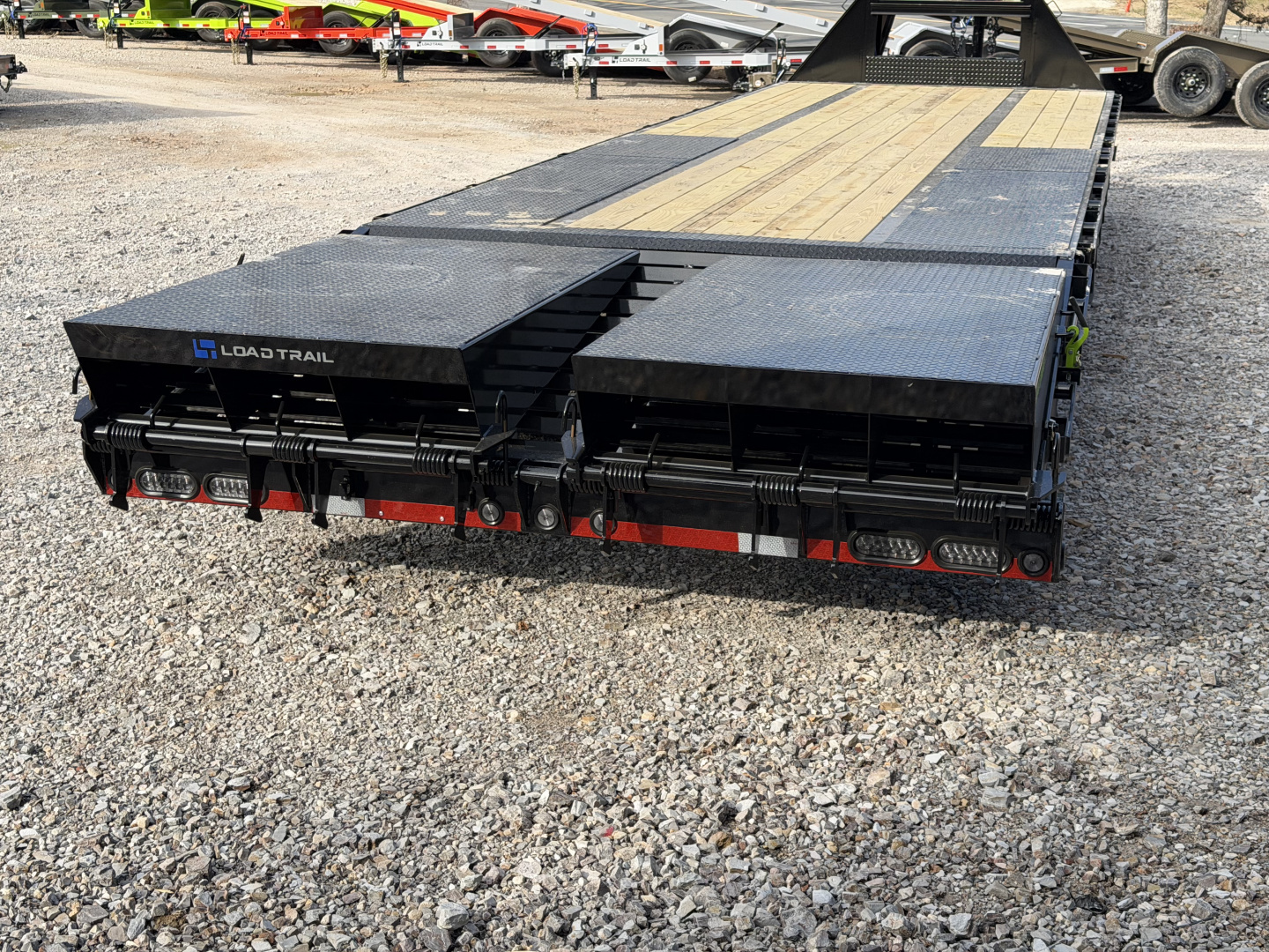 New 2026 Load Trail 102X32 GP TRIPLE 10K AXLES W/ MAX RAMPS 10 PLY TIRES Flatbed Trailer