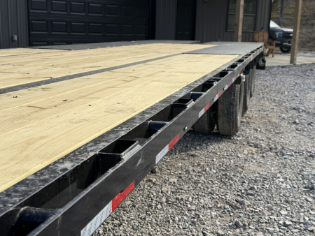 New 2026 Load Trail 102X32 GP TRIPLE 10K AXLES W/ MAX RAMPS 10 PLY TIRES Flatbed Trailer