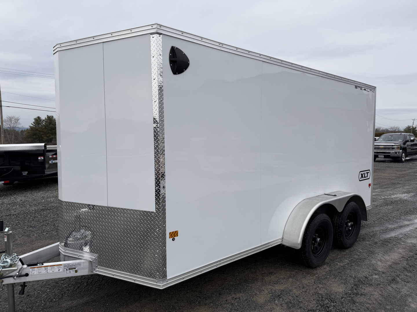 New 2026 ALCOM 7 X 14 STEALTH XLT PRO Cargo / Enclosed Trailer