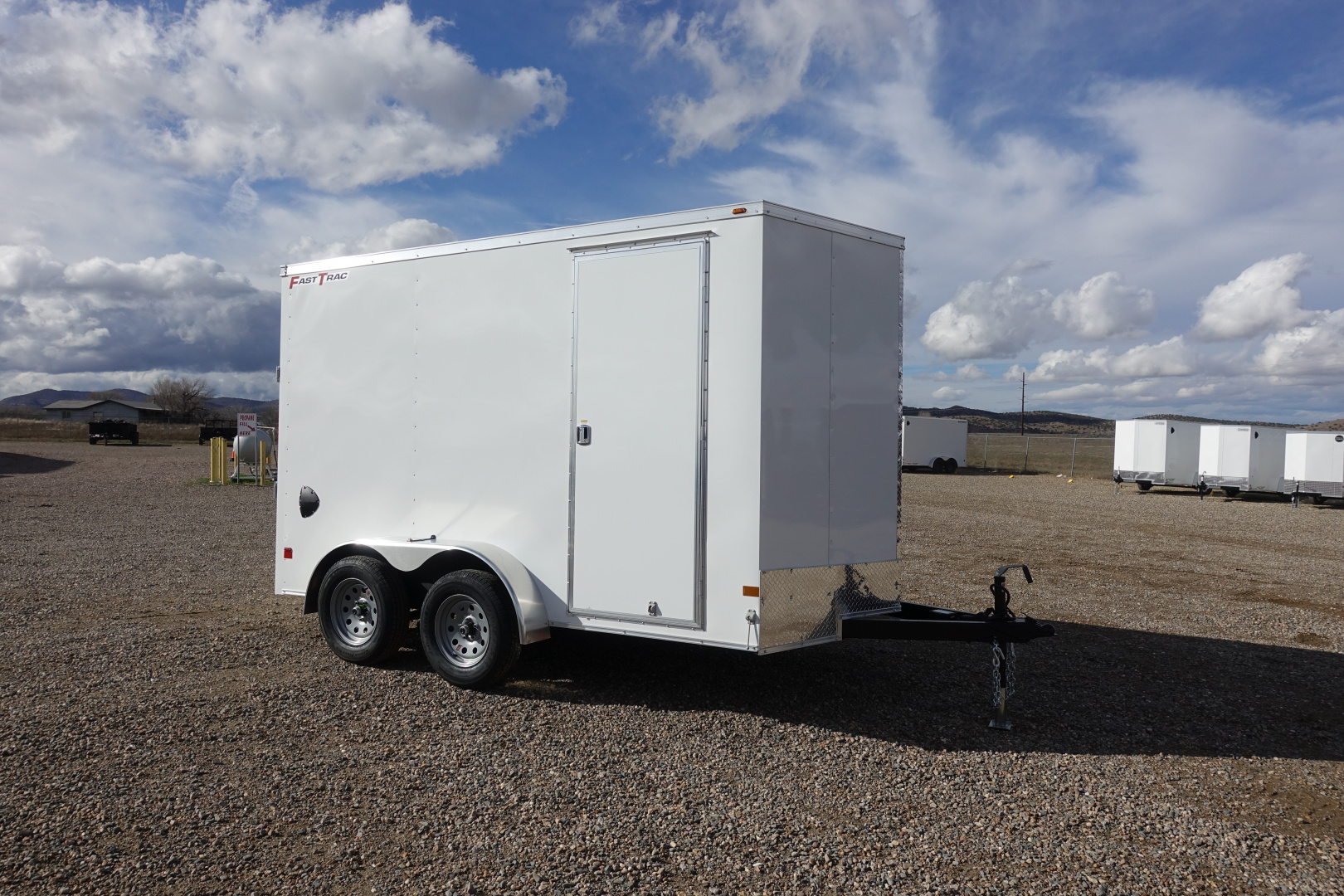 New 2026 Wells Cargo WC7'x12' Cargo / Enclosed Trailer