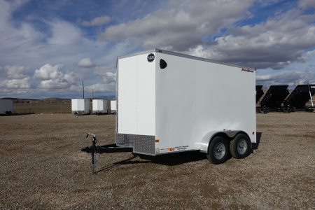 New 2026 Wells Cargo WC7'x12' Cargo / Enclosed Trailer