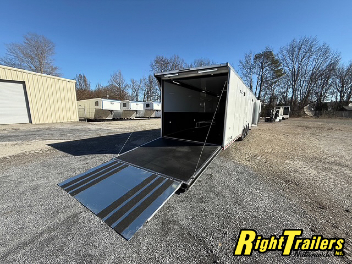 New 2025 8.5X48 RC GOOSENECK RACE TRAILER- DEMO Unit