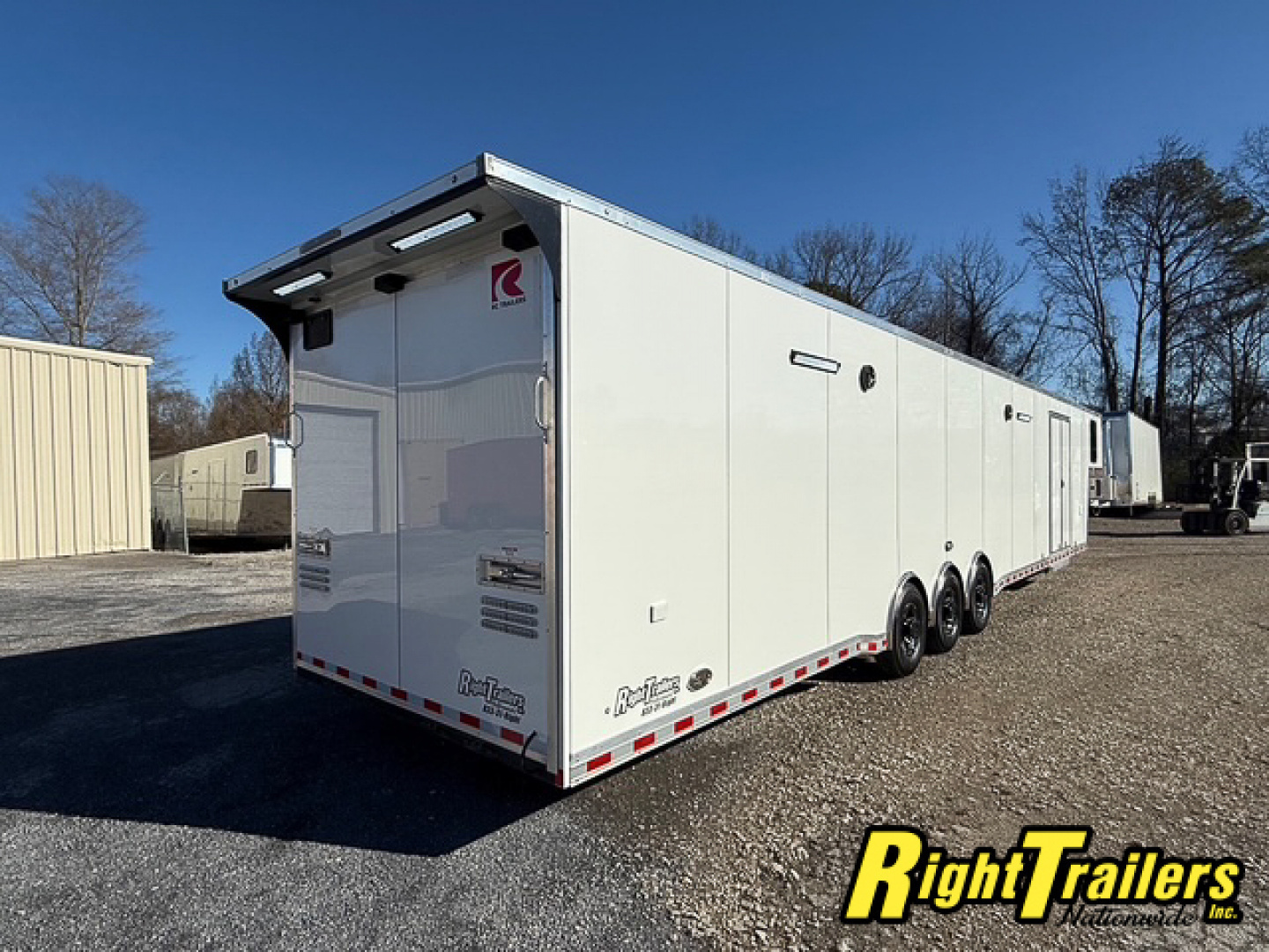 New 2025 8.5X48 RC GOOSENECK RACE TRAILER- DEMO Unit