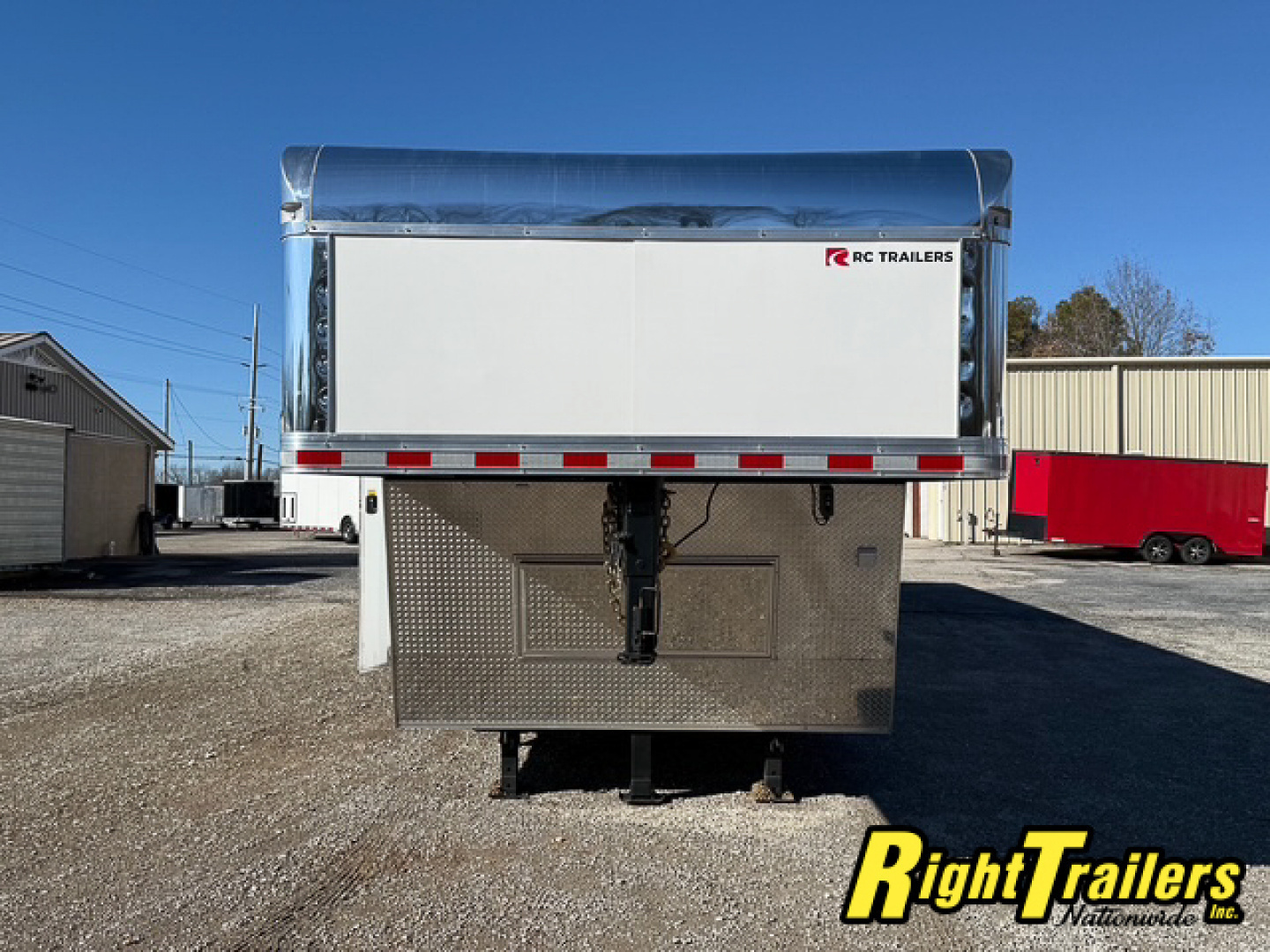 New 2025 8.5X48 RC GOOSENECK RACE TRAILER- DEMO Unit