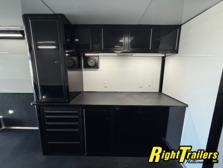 New 2025 8.5X48 RC GOOSENECK RACE TRAILER- DEMO Unit