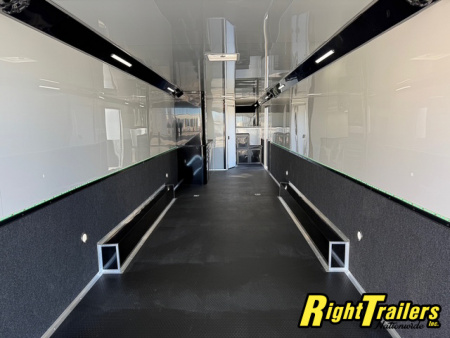 New 2025 8.5X48 RC GOOSENECK RACE TRAILER- DEMO Unit