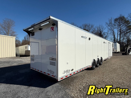 New 2025 8.5X48 RC GOOSENECK RACE TRAILER- DEMO Unit