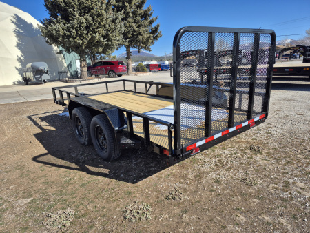 New 2026 Delco Tandem Axle Utility/7,000 GVWR/77 X14'