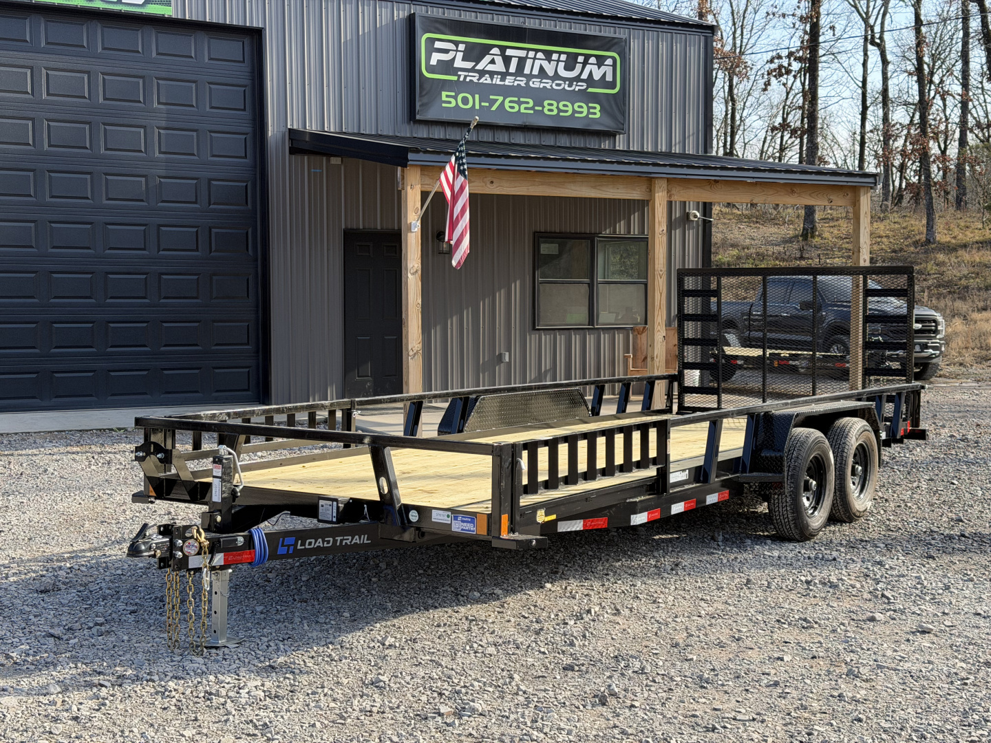 New 2026 Load Trail UE 83X20' Utility Trailer 9990 GVWR SIDE LOAD ATV RAMPS HD GATE