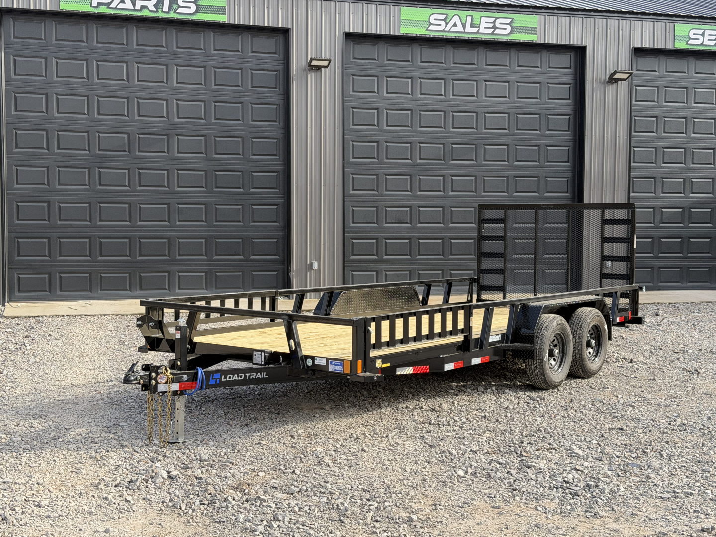New 2026 Load Trail UE 83X18' Utility Trailer 9990 GVWR SIDE LOAD ATV RAMPS HD GATE