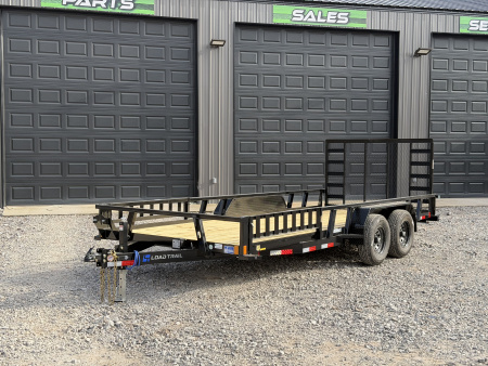 New 2026 Load Trail UE 83X18' Utility Trailer 9990 GVWR SIDE LOAD ATV RAMPS HD GATE