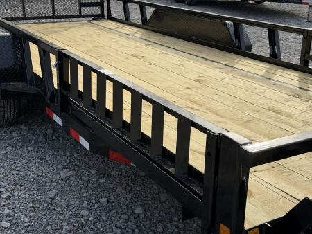 New 2026 Load Trail UE 83X18' Utility Trailer 9990 GVWR SIDE LOAD ATV RAMPS HD GATE