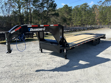 New 2026 Diamond C FMAX207 GOOSENECK TRAILER 20+5 MAX TRAMPS 14 PLY TIRES