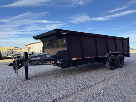 New 2026 RawMaxx LTX - 18' X 83  BP DUMP TRAILER Dump Trailer