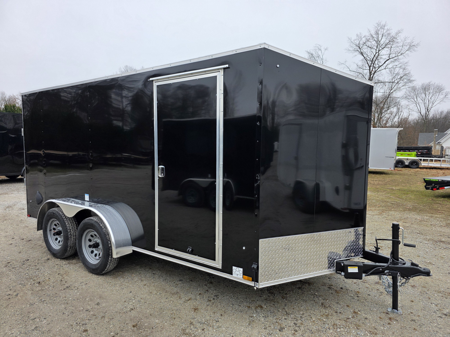 New 2026 US Cargo 7X14 TANDEM AXLE 6' TALL RAMP DOOR Cargo / Enclosed Trailer