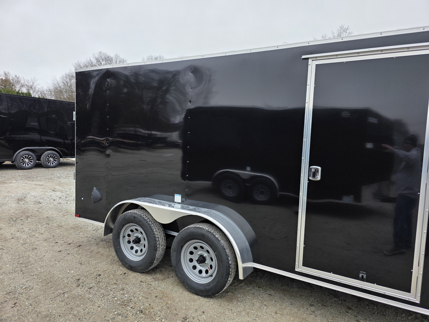 New 2026 US Cargo 7X14 TANDEM AXLE 6' TALL RAMP DOOR Cargo / Enclosed Trailer