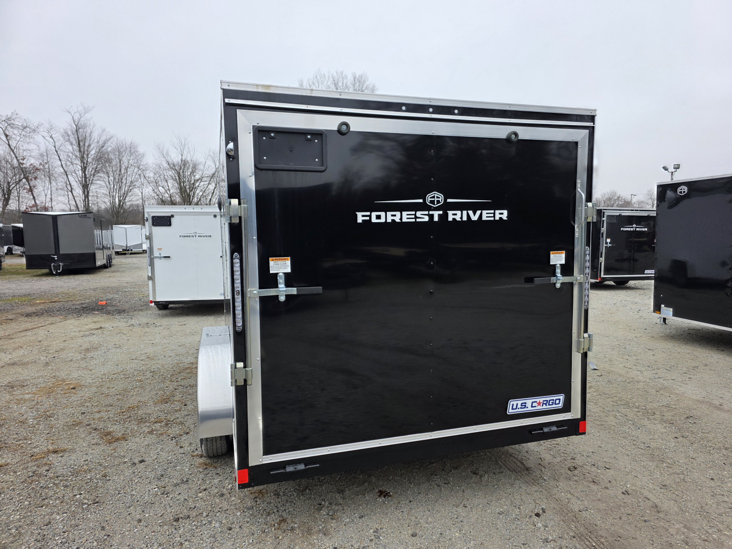 New 2026 US Cargo 7X14 TANDEM AXLE 6' TALL RAMP DOOR Cargo / Enclosed Trailer