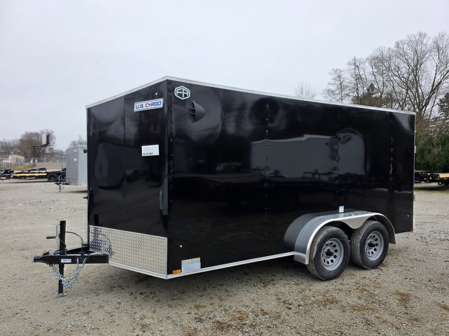 New 2026 US Cargo 7X14 TANDEM AXLE 6' TALL RAMP DOOR Cargo / Enclosed Trailer