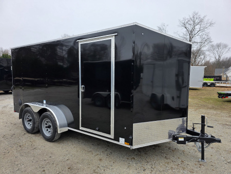 New 2026 US Cargo 7X14 TANDEM AXLE 6' TALL RAMP DOOR Cargo / Enclosed Trailer