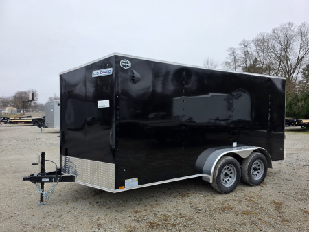 New 2026 US Cargo 7X14 TANDEM AXLE 6' TALL RAMP DOOR Cargo / Enclosed Trailer