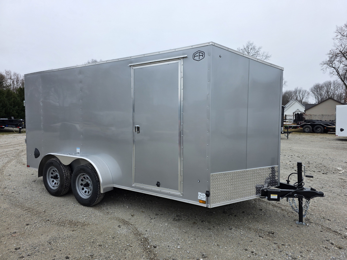 New 2026 US Cargo 7X14 TANDEM AXLE 6' TALL RAMP DOOR Cargo / Enclosed Trailer