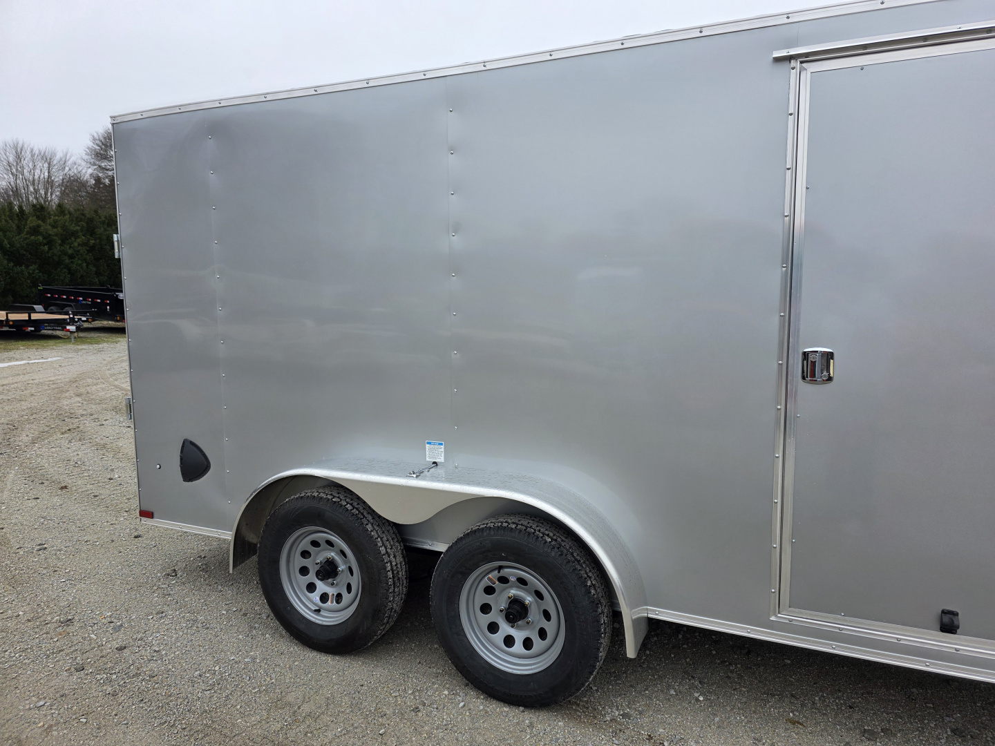 New 2026 US Cargo 7X14 TANDEM AXLE 6' TALL RAMP DOOR Cargo / Enclosed Trailer