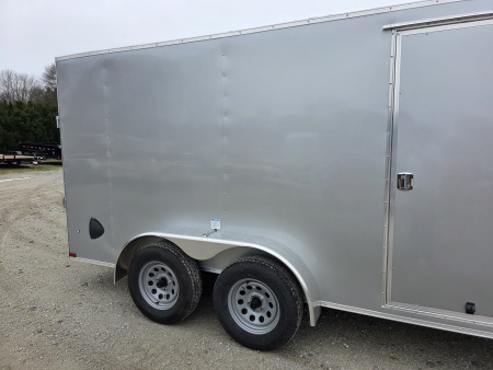 New 2026 US Cargo 7X14 TANDEM AXLE 6' TALL RAMP DOOR Cargo / Enclosed Trailer