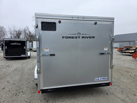 New 2026 US Cargo 7X14 TANDEM AXLE 6' TALL RAMP DOOR Cargo / Enclosed Trailer