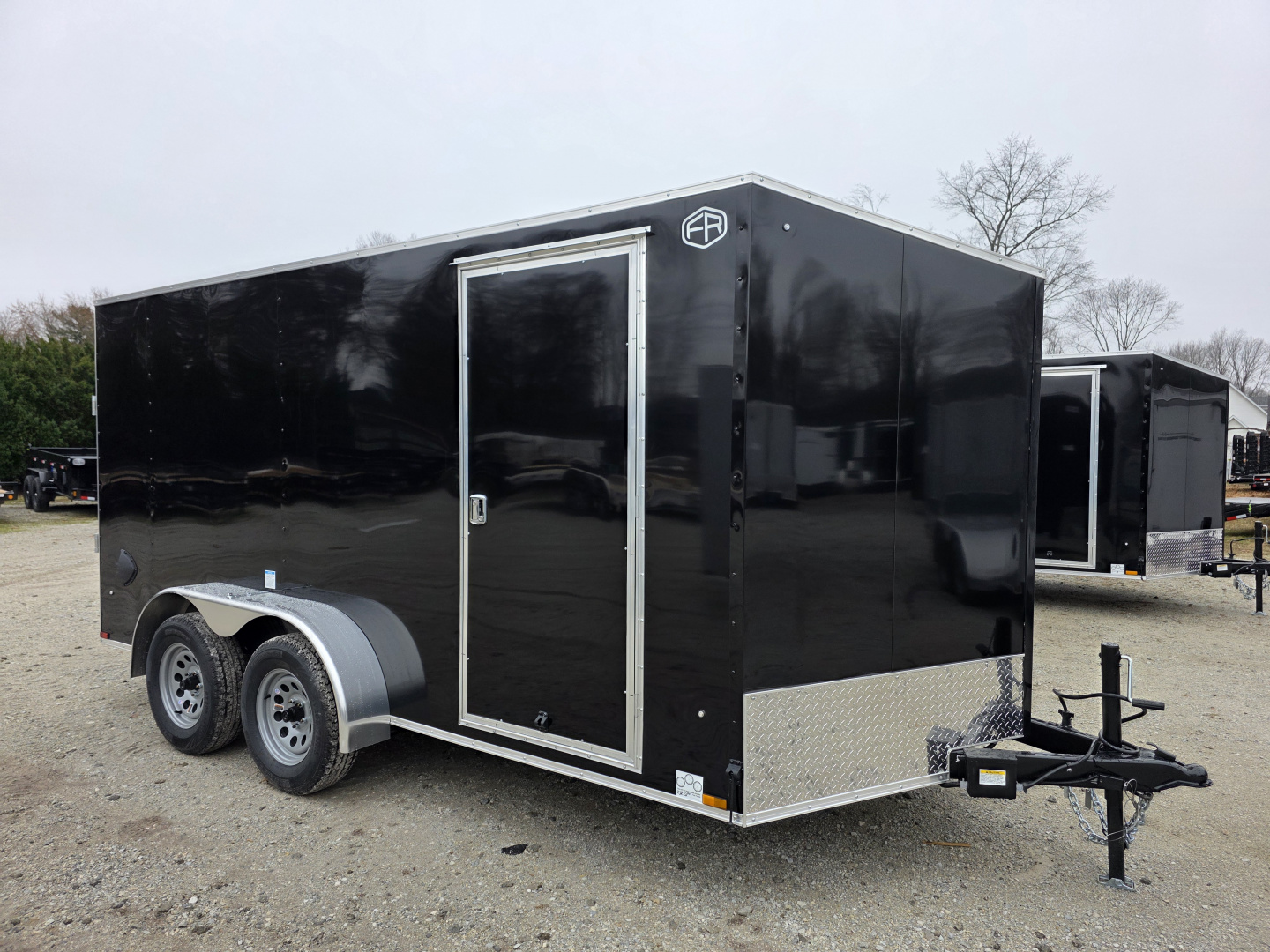 New 2026 US Cargo 7X14 TANDEM AXLE 6' TALL RAMP DOOR Cargo / Enclosed Trailer