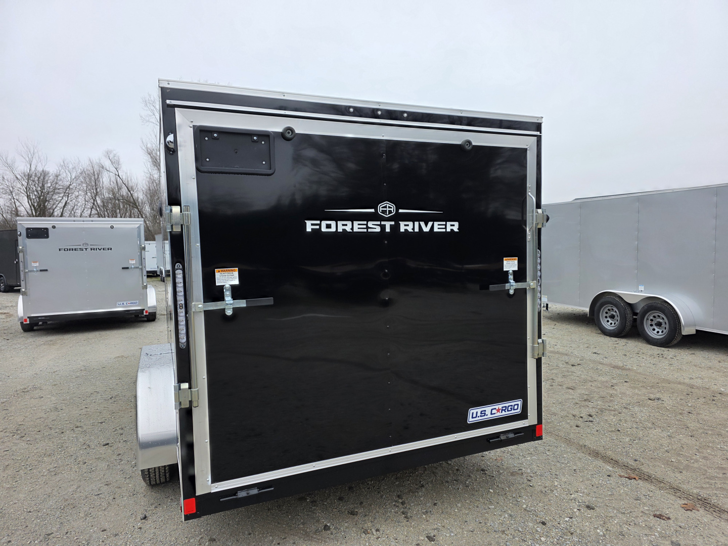 New 2026 US Cargo 7X14 TANDEM AXLE 6' TALL RAMP DOOR Cargo / Enclosed Trailer