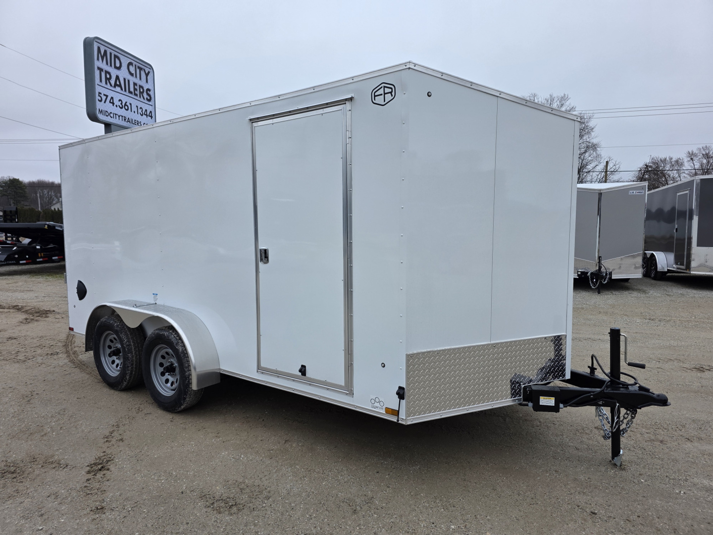 New 2026 US Cargo 7X14 TANDEM AXLE 6' TALL RAMP DOOR Cargo / Enclosed Trailer