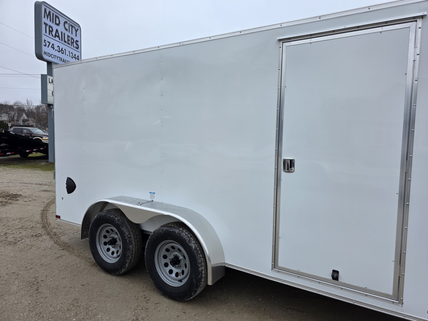 New 2026 US Cargo 7X14 TANDEM AXLE 6' TALL RAMP DOOR Cargo / Enclosed Trailer