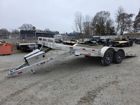 New 2026 H&H Trailers 82X20 ALUMINUM FULL TILT CAR HAULER EQUIPMENT 7000 GVWR Car Hauler