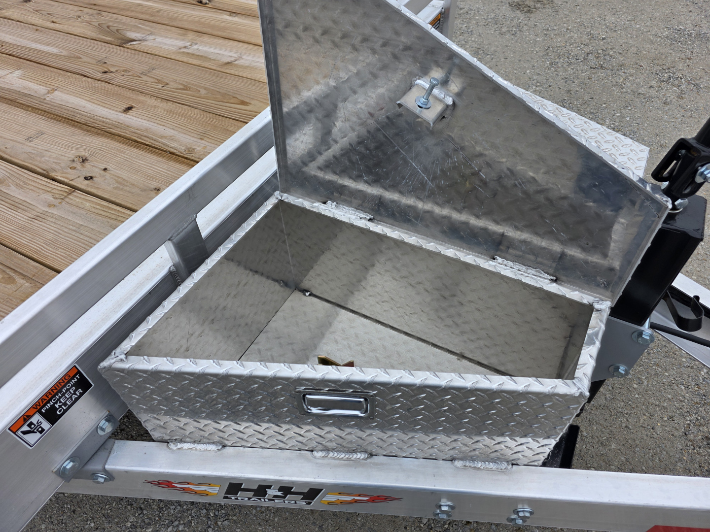 New 2026 H&H Trailers 82X22 ALUMINUM FULL TILT CAR HAULER EQUIPMENT 14K GVWR Car Hauler