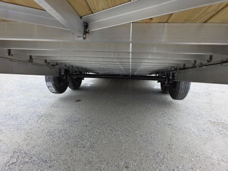 New 2026 H&H Trailers 82X22 ALUMINUM FULL TILT CAR HAULER EQUIPMENT 14K GVWR Car Hauler