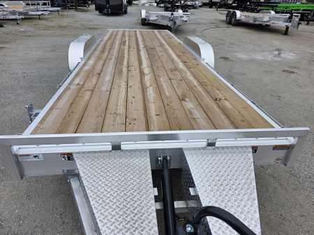 New 2026 H&H Trailers 82X22 ALUMINUM FULL TILT CAR HAULER EQUIPMENT 14K GVWR Car Hauler