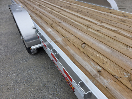 New 2026 H&H Trailers 82X22 ALUMINUM FULL TILT CAR HAULER EQUIPMENT 14K GVWR Car Hauler