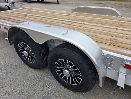New 2026 H&H Trailers 82X22 ALUMINUM FULL TILT CAR HAULER EQUIPMENT 14K GVWR Car Hauler