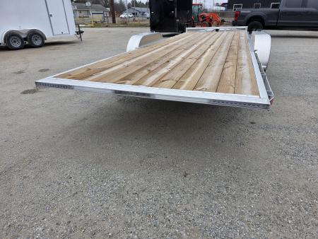 New 2026 H&H Trailers 82X22 ALUMINUM FULL TILT CAR HAULER EQUIPMENT 14K GVWR Car Hauler